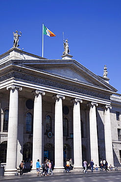 The Dublin General Post Office, O'Connell Street, Dublin, Republic of Ireland, Europe