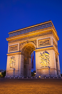 Arc de Triomphe, Paris, France, Europe