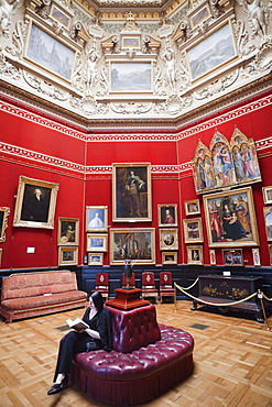 La Tribune Room, Chateau de Chantilly, Chantilly, Ile de France, France, Europe