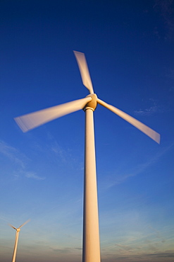 Wind Turbines near Bolougne, France, Europe