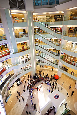 Interior of APM department store, Wangfujing Street, Beijing, China, Asia