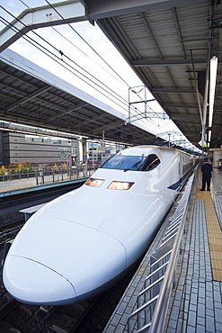 Shinkansen Train, Kyoto Station, Japan, Asia