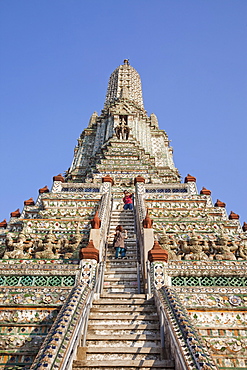 Wat Arun (Temple of the Dawn), Bangkok, Thailand, Southeast Asia, Asia