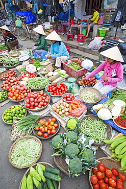 Central market, the Old Town, Hoi An, Vietnam, Indochina, Southeast Asia, Asia