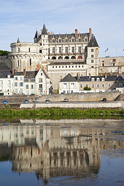 Amboise Castle, UNESCO World Heritage Site, Amboise, Indre-et-Loire, Loire Valley, France, Europe