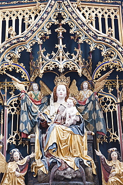 The Church Altar Piece, Maria Laach, Wachau Cultural Landscape, UNESCO World Heritage Site, Austria, Europe