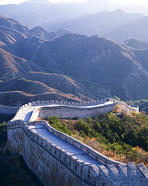 Great Wall at Badaling, UNESCO World Heritage Site, near Beijing, China, Asia