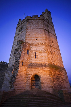 Caernarfon Castle, UNESCO World Heritage Site, Caernarfon, Gwynedd, Wales, United Kingdom, Europe