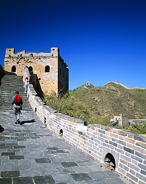 Great Wall at Simatai, UNESCO World Heritage Site, near Beijing, China, Asia