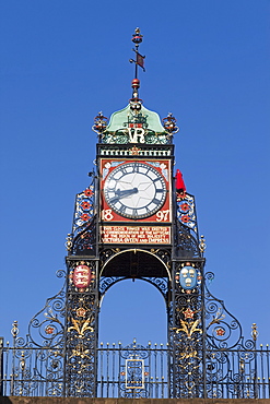 Eastgate Clock, Chester, Cheshire, England, United Kingdom, Europe