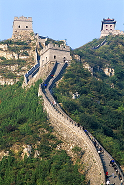 Great Wall at Juyongguan, UNESCO World Heritage Site, China, Asia