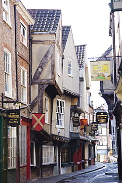 The Shambles, York, Yorkshire, England, United Kingdom, Europe