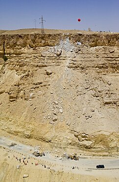 The edge of the Ramon cliff after an Explosion