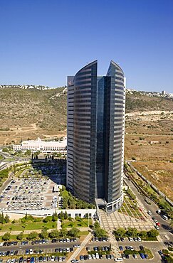 The Headquarters of the Israeli power company in the southern entrance of the city of Haifa