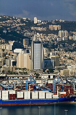 Aerial port of Haifa, Israel