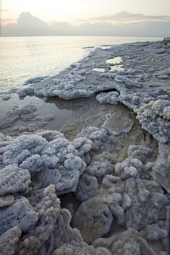landscape of the Dead Sea, Israel