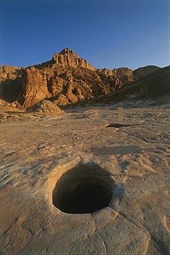 ancient copper mine of Timna, Israel