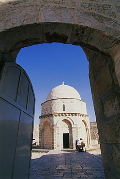 Chapel of Ascension on the mount of Olives, Israel