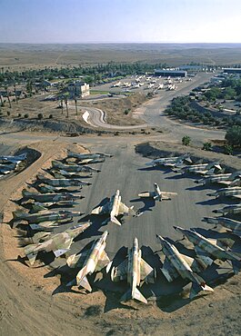 Aerial Museum of the Israeli Air Force in the Northern Negev, Israel