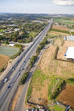 Aerial photograph of the Hi-Tech area of northern Ra'anana, Israel