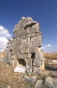 Photograph of the ruins of Tel Kedesh in the Upper Galilee, Israel