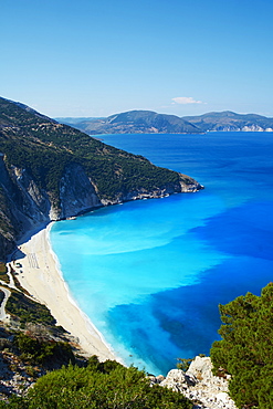 Myrtos Beach, Cephalonia, Ionian Islands, Greek Islands, Greece, Europe