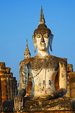 Wat Mahatat, Sukhothai Historical Park, UNESCO World Heritage Site, Sukhothai, Thailand, Southeast Asia, Asia