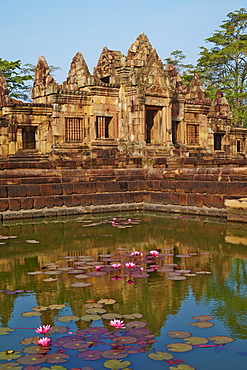 Muang Tham Temple, Khmer temple from period and style of Angkor, Buriram Province, Thailand, Southeast Asia, Asia