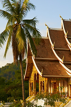 National Museum, Vat Ho Pha Bang (Golden Temple), Luang Prabang, UNESCO World Heritage Site, Laos, Indochina, Southeast Asia, Asia