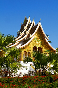 National Museum, Vat Ho Pha Bang, Luang Prabang, UNESCO World Heritage Site, Laos, Indochina, Southeast Asia, Asia