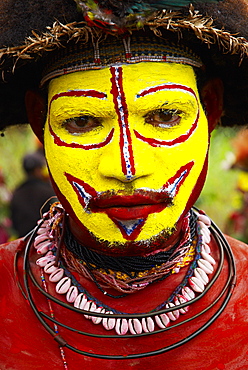 Sing Sing of Mount Hagen, a cultural show with ethnic groups, Mount Hagen, Western Highlands, Papua New Guinea, Pacific