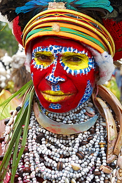 Sing Sing of Mount Hagen, a cultural show with ethnic groups, Mount Hagen, Western Highlands, Papua New Guinea, Pacific