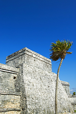 Ancient Mayan archaeological site of Tulum, Tulum, Quintana Roo, Mexico, North America