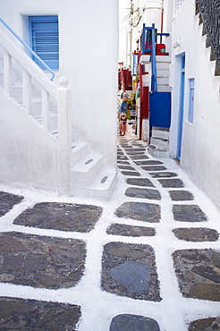 The Chora (Hora), Mykonos island, Cyclades Islands, Greek Islands, Greece, Europe