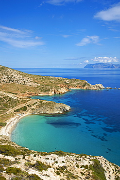 Livadi Beach, Donoussa, Cyclades, Aegean, Greek Islands, Greece, Europe