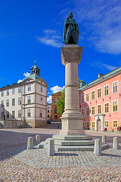 Wrangelska Bracken and Monument, Riddarholmen, Stockholm, Sweden, Scandinavia, Europe