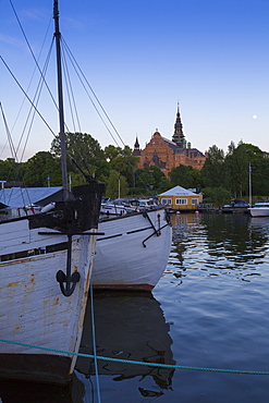 Boats and Nordic Museum, Djurgardsvagen, Stockholm, Sweden, Scandinavia, Europe