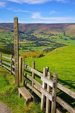 Vale of Edale, Peak District National Park, Derbyshire, England, United Kingdom, Europe