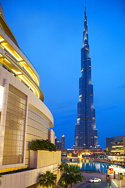 The Burj Khalifa, World's tallest building, Dubai, United Arab Emirates, Middle East