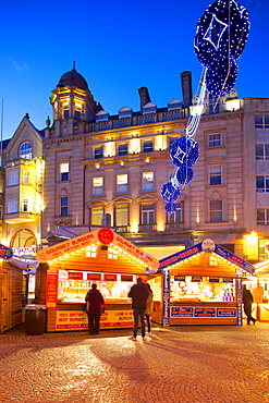 Christmas Market, Sheffield, South Yorkshire, Yorkshire, England, United Kingdom, Europe