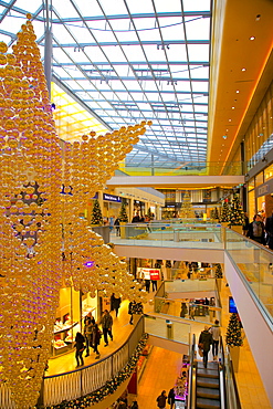 Thier Gallery, Shopping Centre at Christmas, Dortmund, North Rhine-Westphalia, Germany, Europe