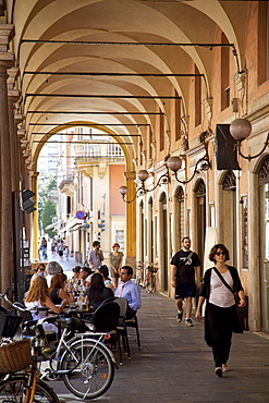 Arcade cafe, Modena, Emilia Romagna, Italy, Europe