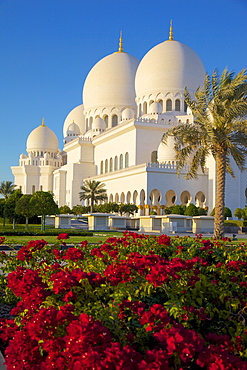 Sheikh Zayed Bin Sultan Al Nahyan Mosque, Abu Dhabi, United Arab Emirates, Middle East 