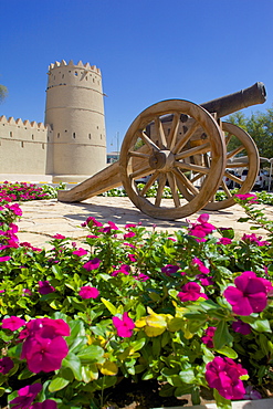 Sultan Bin Zayed Fort, now the Al-Ain Museum, Al Ain, Abu Dhabi, United Arab Emirates, Middle East 