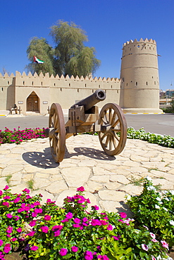 Sultan Bin Zayed Fort, now the Al-Ain Museum, Al Ain, Abu Dhabi, United Arab Emirates, Middle East 