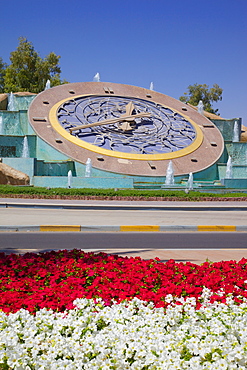 Clock Tower, Al Ain, Abu Dhabi, United Arab Emirates, Middle East 