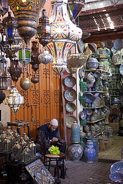 Souk, Marrakesh, Morocco, North Africa, Africa