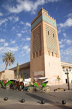 D'El Mansour Mosque, Marrakesh, Morocco, North Africa, Africa