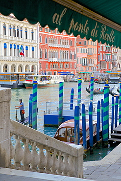 Grand Canal, Venice, UNESCO World Heritage Site, Veneto, Italy, Europe