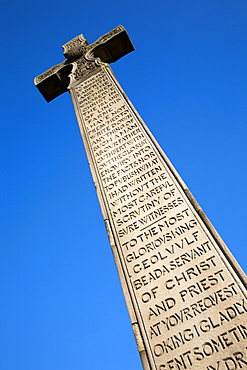 Bedes Memorial Cross, Roker, Sunderland, Tyne and Wear, England, United Kingdom, Europe